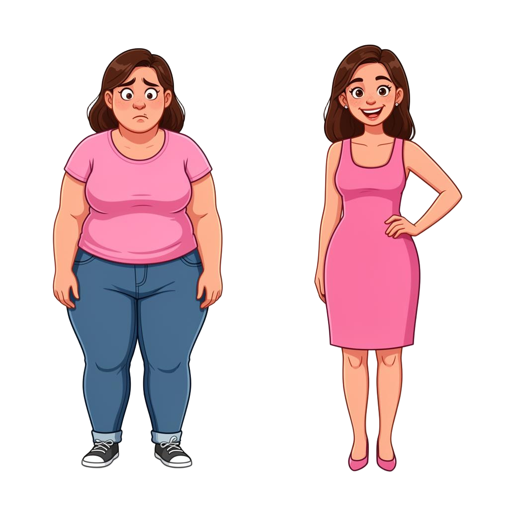 Antes e depois
