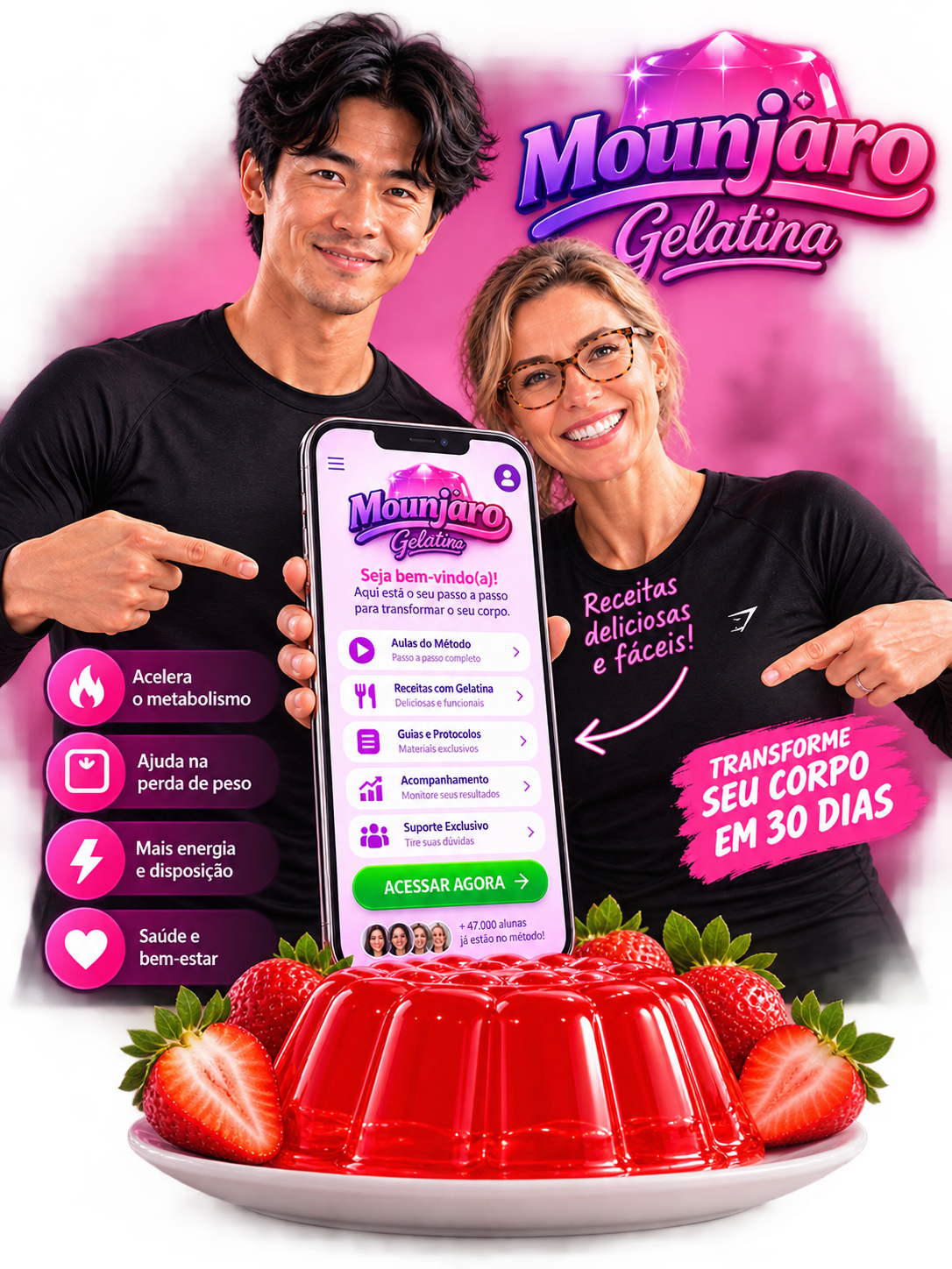 Gelatina Mounjaro